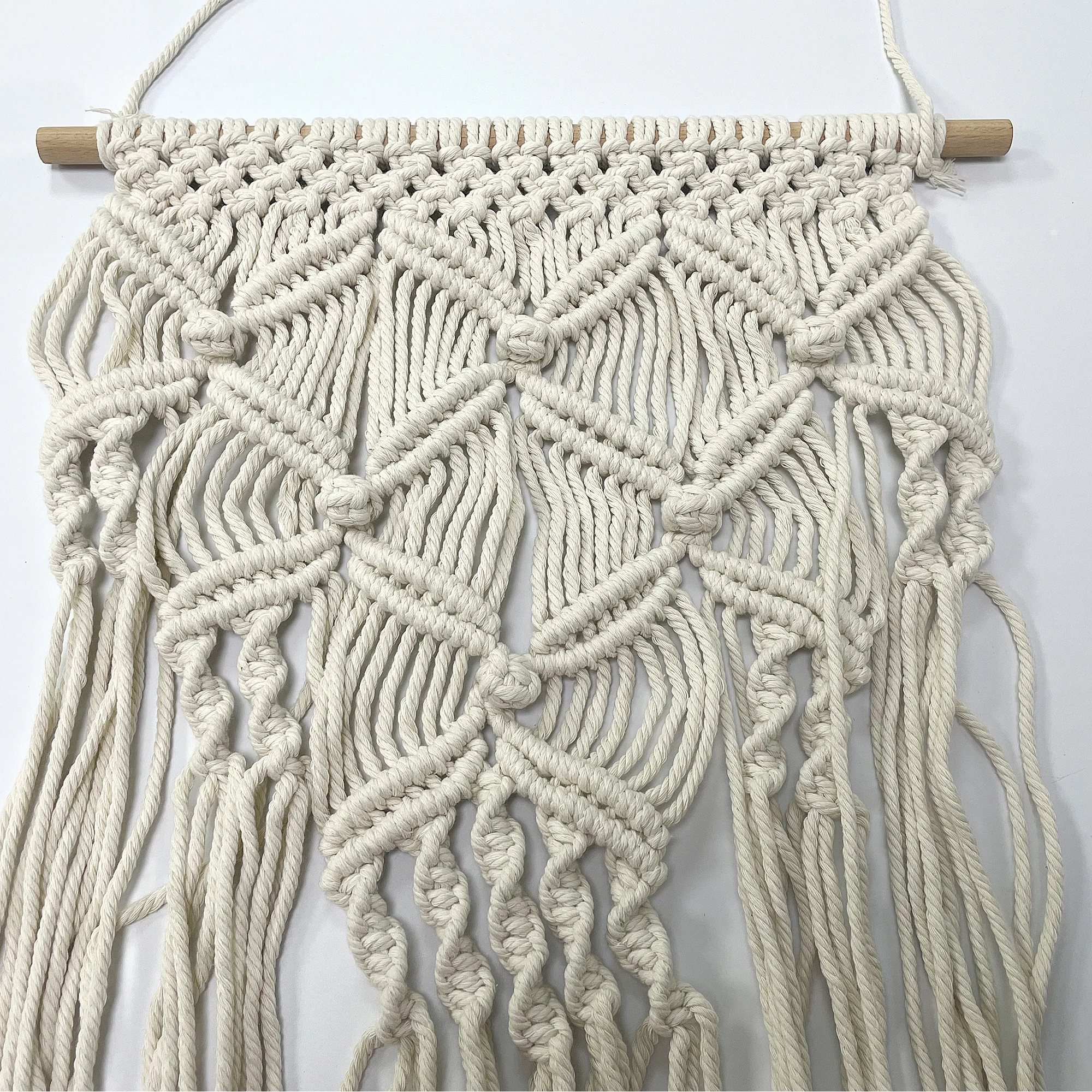 

Home Decoration Bohemian Macrame Woven Wall Hanging Boho Room Geometric Tapestry Nordic Art Beautiful Apartment Room Decor Gift