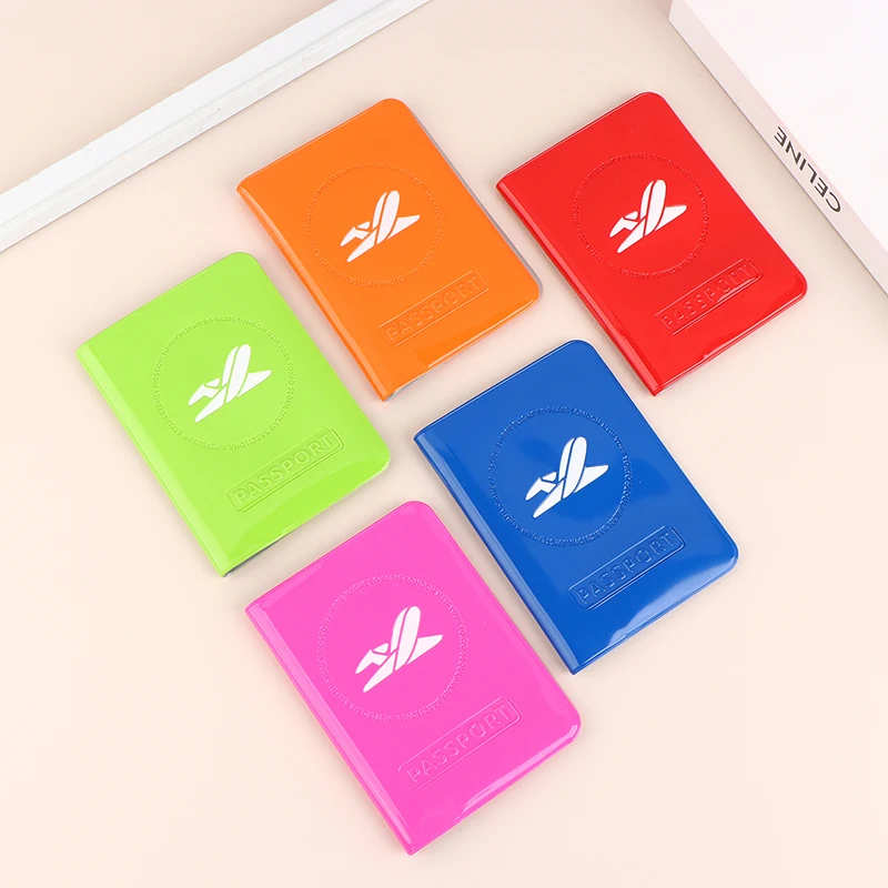 Travel Accessories Airplane Waterproof Passport Holder Multifunctional Travel Storage Bag For PVC Travel Passport Holder