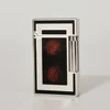 Luxury Ligne2 Lighter Brass Lacquer Smoking Tobacco Tools Cigarette Accessories Men Gift Collections Butane Gas 5