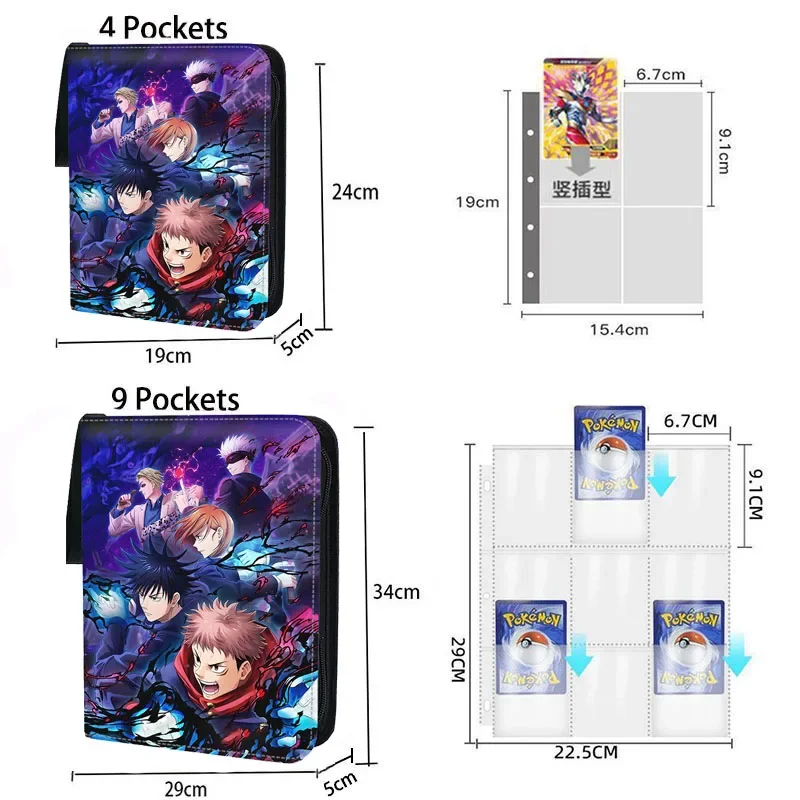 400pcs 900pcs Card Album Book Anime Marvel Spider Man Iron Man Thor Collection Card Zipper Game Cards Binder Holder kids Gift
