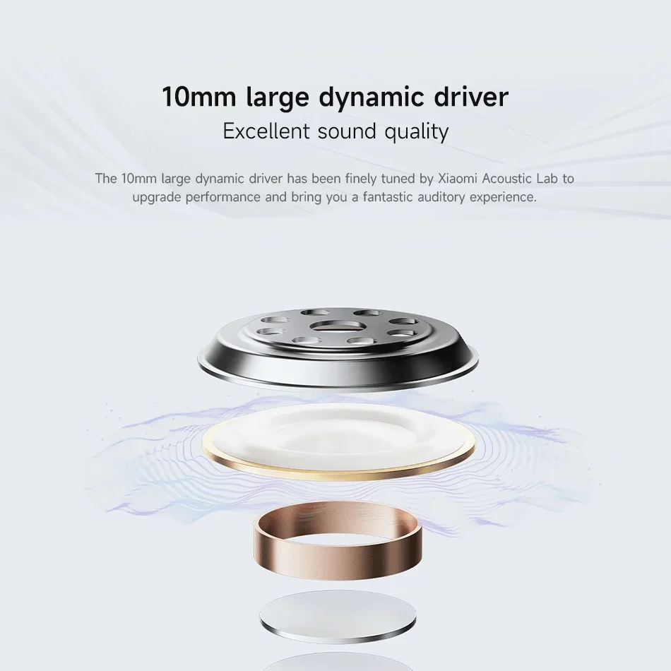 Global Version Xiaomi Redmi Buds 6 Play Earbuds 10mm Dynamic Driver AI Noise Cancellation 36 Hours Battery TWS Earphone wireless bluetooth earphones