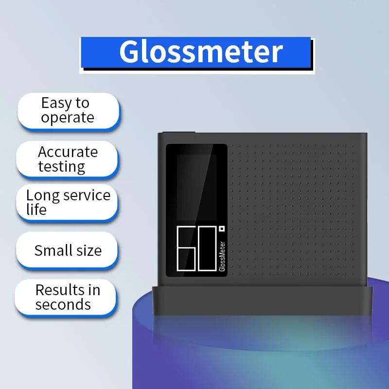 Gloss Meter Accurate Portable Digital High Glossmeter