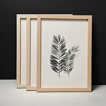 Solid Wood Photo Frames Set 1