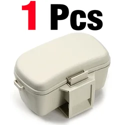 Durable Plastic Fishing Tackle and Bait Storage Container (1Pcs)