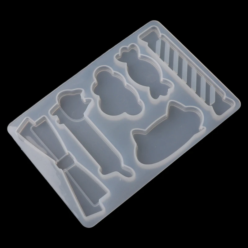 

Barrettes Casting Silicone Mould Handmade Crystal Epoxy Resin Mold Hair Clips