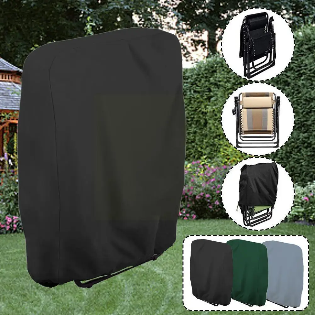 Folding Chair Chair Seat Covers Folding Chair Cover Recliner Cover Waterproof Uv 110x71cm Dustpr Coveres Outdoor Oxford Waterproof Cloth