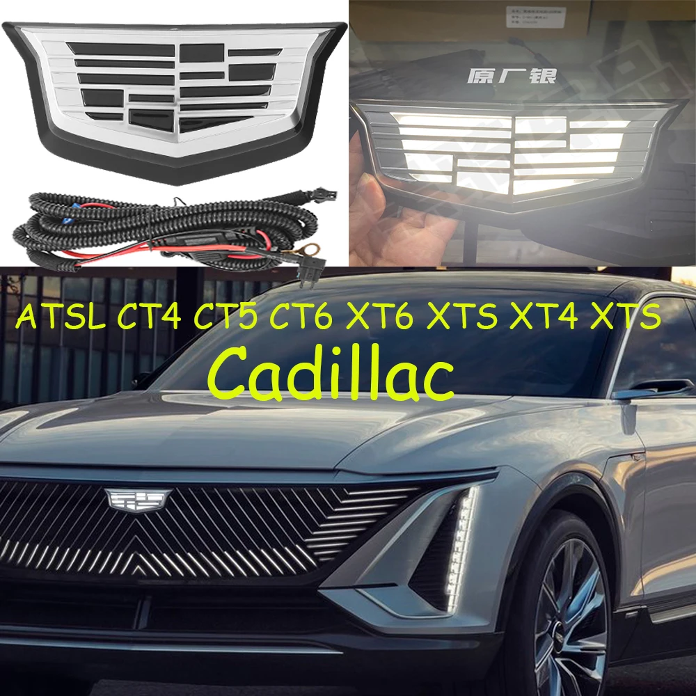 

car bumper headlight for Cadillac daytime light ATSL CT4 CT5 CT6 XT6 XTS XT4 XTS car accessories headlamp for Cadillac fog light