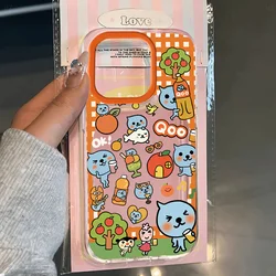 Adorable Cartoon Qoo Clear Back Phone Case - Samsung S24 Plus 5G (TTK - 287CY325HJ1)