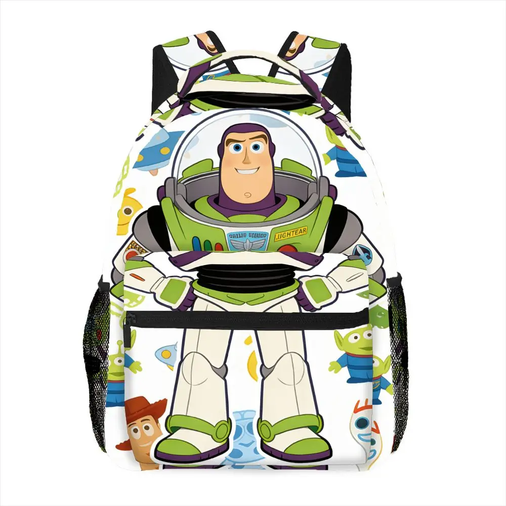 Sac à dos Disney Toy Story Woody Buzz Lightyear, sac décontracté, grande capacité, cadeau de haute qualité, usage quotidien personnalisé