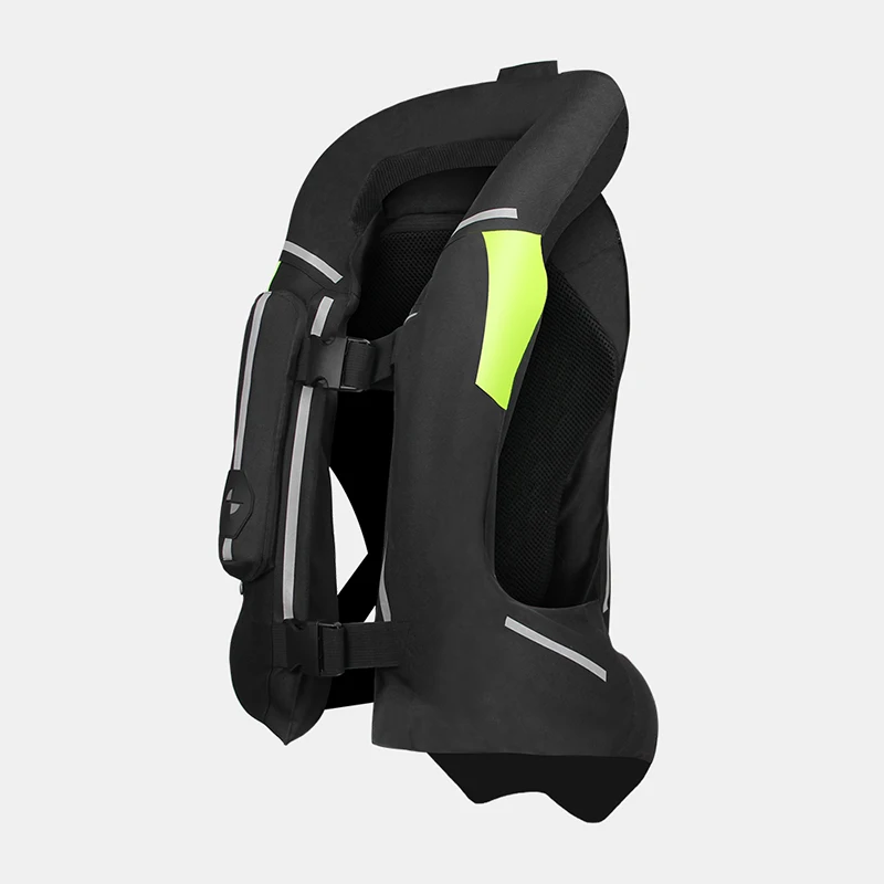 새로운 오토바이 에어백 낙하 방지 야외 승마 오프로드 레이싱 승마 안전 재킷 에어백 CE 인증 S-2XL