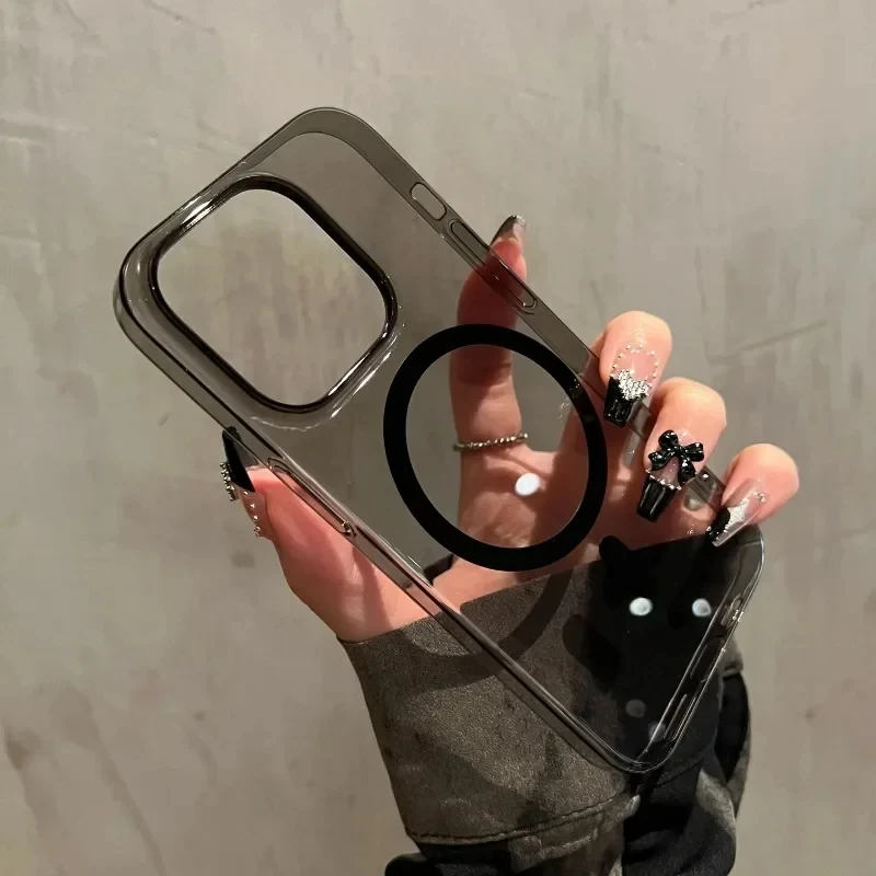 Hard Matte Magnetic Phone Case - Sleek and Durable Protection