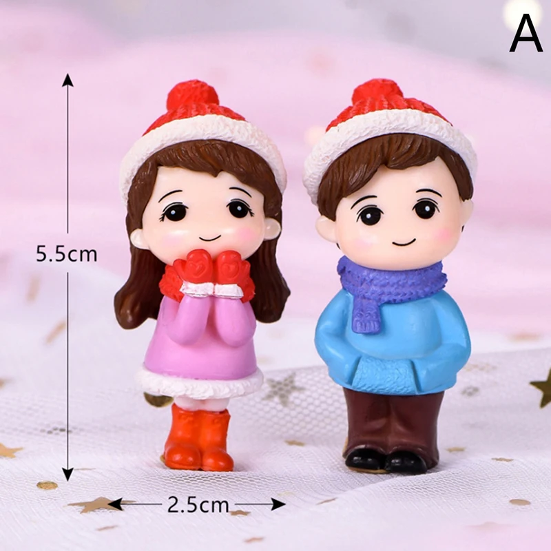 リンドナー可愛い陶器の男の子と女の子の人形セット 約15cm リンドナー可愛い陶器の男の子と女の子の人形セット 約15cm