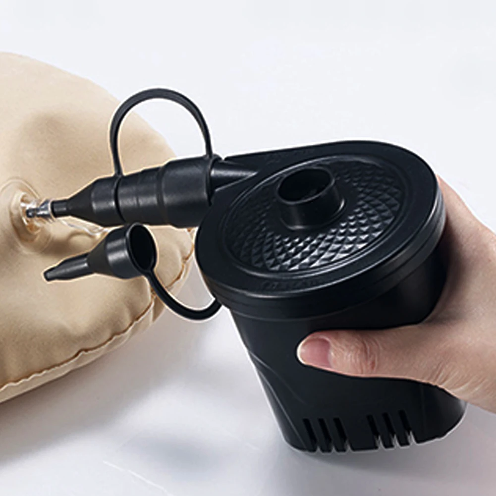 Air Filling Inflator Pump Lightweight Electric Inflatable Compressor for Swimming Ring Air Mattress Pool Bed