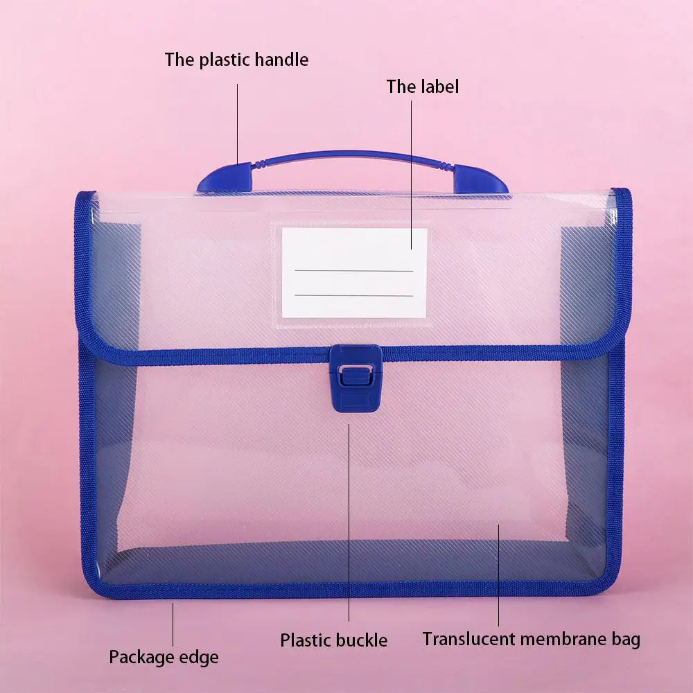 아코디언 파일 파우치 사무용품 홈 조직 A4 파일 폴더 파일 폴더 파일 보관 가방 파일 지갑 문서 가방