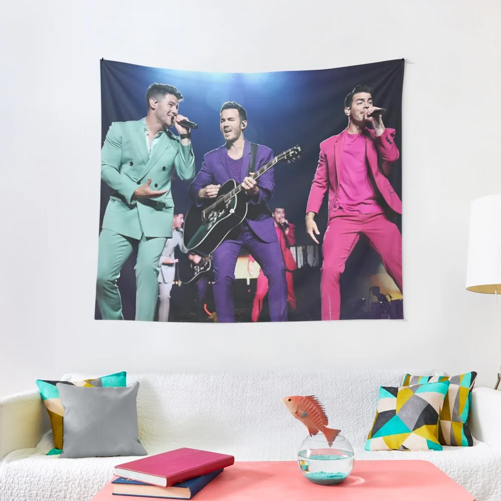 

jonas happiness continues brother tour 2020 live siangselasa Tapestry Room Aesthetic Christmas Decoration 2022 Interior