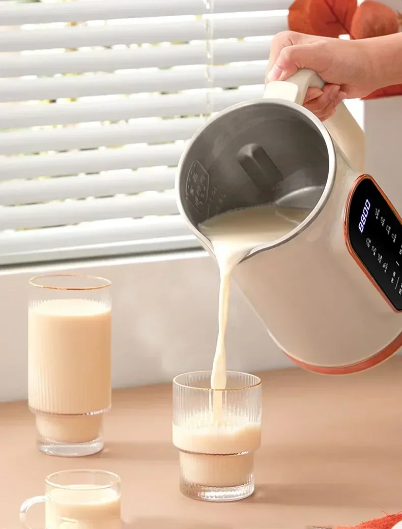 Description Picture 3 of itemElectric Soy Milk Machine 10-leaf Blade Breakfast Machine 1500ml Juicer Blender Mixer Soybean Milk Maker Wall Breaking Machine