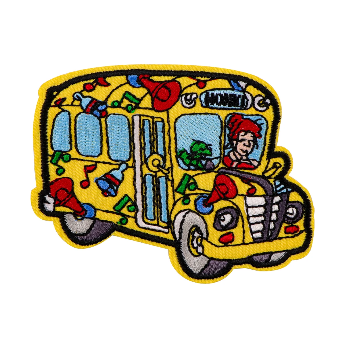 Parche bordado de autobús escolar divertido, parches termoadhesivos de  dibujos animados para planchar para ropa, insignias para coser DIY -  AliExpress, image size:1200x1200