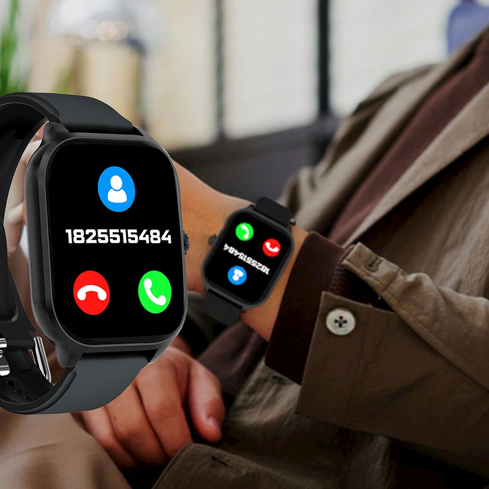 2026 New Bluetooth Call Smart Watch Electronics Smartwatch Digital Fitness Clock Sports Wrist Watches for Man Woman Android iOS 5