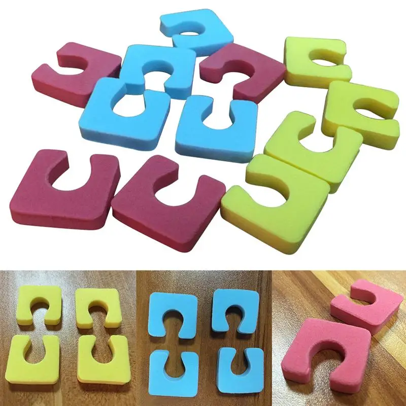 Random Color Foam Nail Toes Finger Separator Fingers Foots Sponge Soft Gel UV Polish Manicure Pedicure Tools Nail nail art tools toe separators toe spreader finger toe separator 36/144pcs