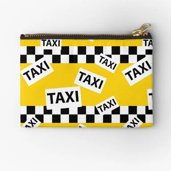 

Желтые чехлы на молнии с рисунком такси, Нью-Йорк, Карманный Кошелек, упаковка носков, нижнее белье для монет, чистые трусики, косметичка для женщин