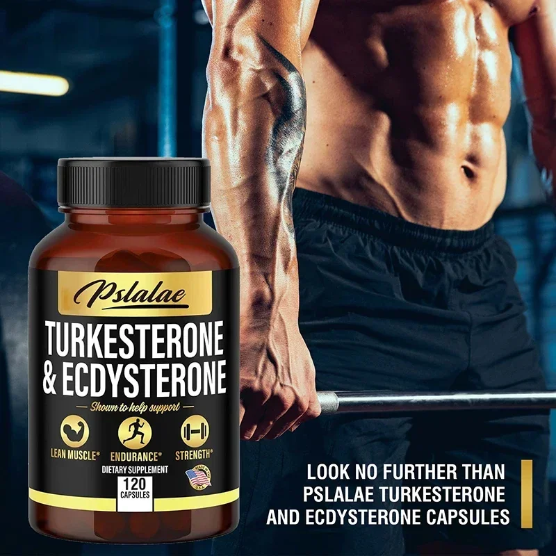 Turcosterone & Ecdysterone - 2-in-1 High Potency Turkesterone Supplement for Men & Women - Strength, Energy and Vitality