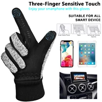 MOREOK Winter -20°F 3M  Warm Gloves Cycling Outdoor Sports Running Motorcycle Ski Touch Screen Non-slip Wear-re Gloves 3
