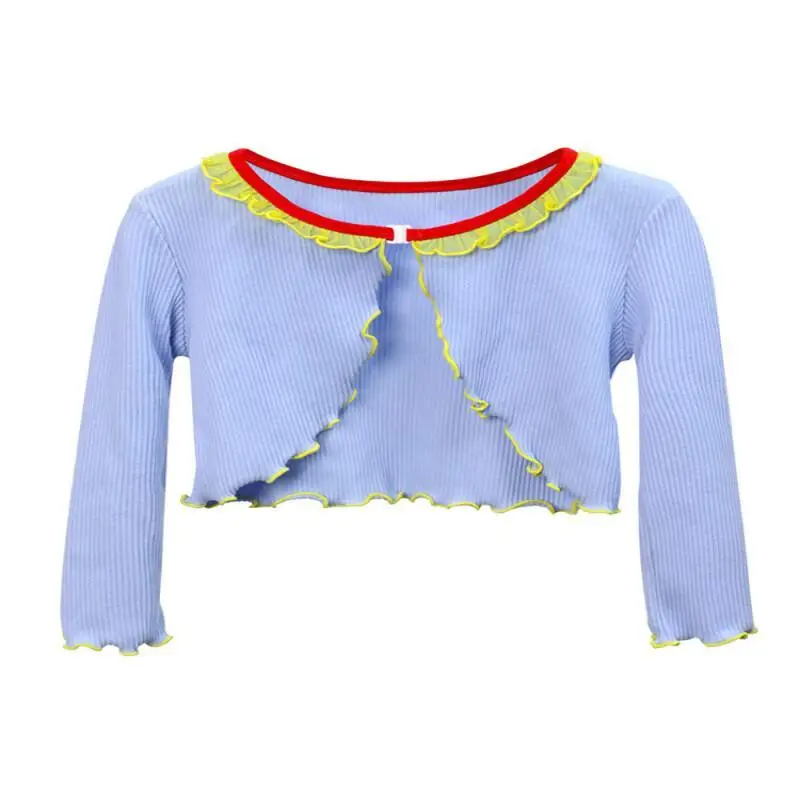 귀여운 캐주얼 코트 탑스 패션 어린이 의류 키즈 댄스 재킷 긴 소매 따뜻한 숄 가을 겨울 댄스 탑 연습용