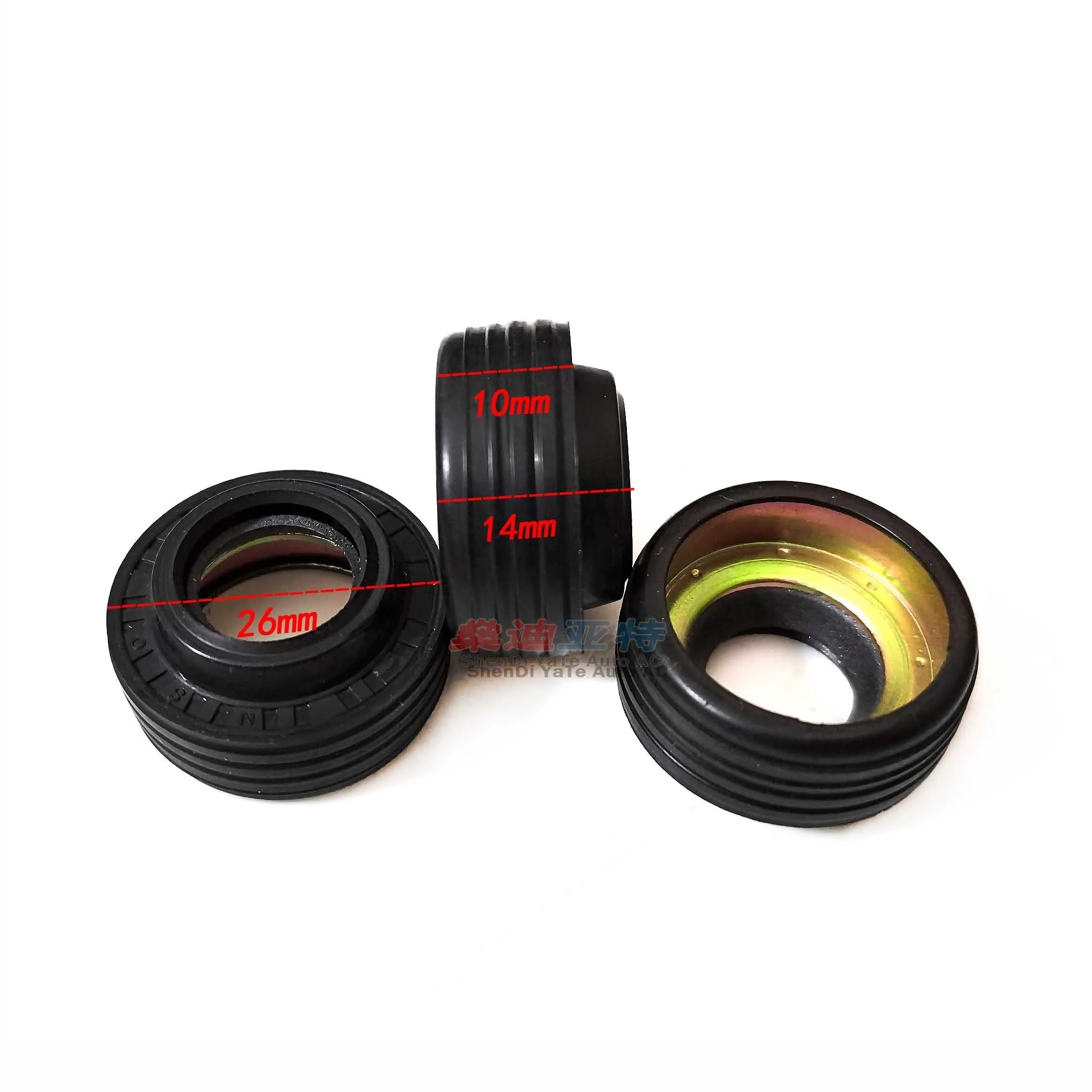 Air Conditioning Repair Kit 20PCS Car A/C Compressor Oil Seal Stamp Shaft Seal For Volkswagen CC Jetta Toyota Vios For Sanden 10S Compressor Repair Parts