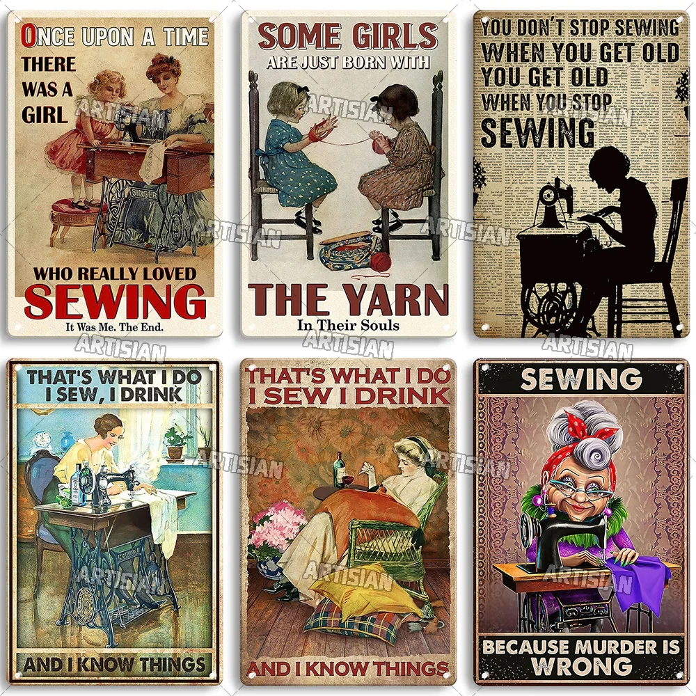 Targa in metallo retrò rotonda da 30,5 cm con scritta Live Life Like A Quilt Sewing Room Decor Sewing Lovers Gift Festival, divertente novità per cucina, club, garage, hippie, decorazione per la