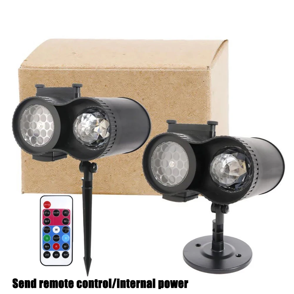 Waterproof Laser Projection Lamp LED12 Pattern Card Exchange Christmas DJ Club Party Stage Lamps Outdoor Decorative Lights