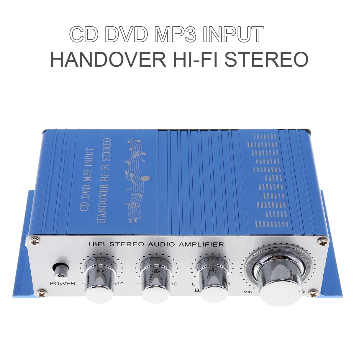 Hifi Car Stereo Audio Amplifier Rms 20w 85db + 10w Support Cd Dvd Mp3