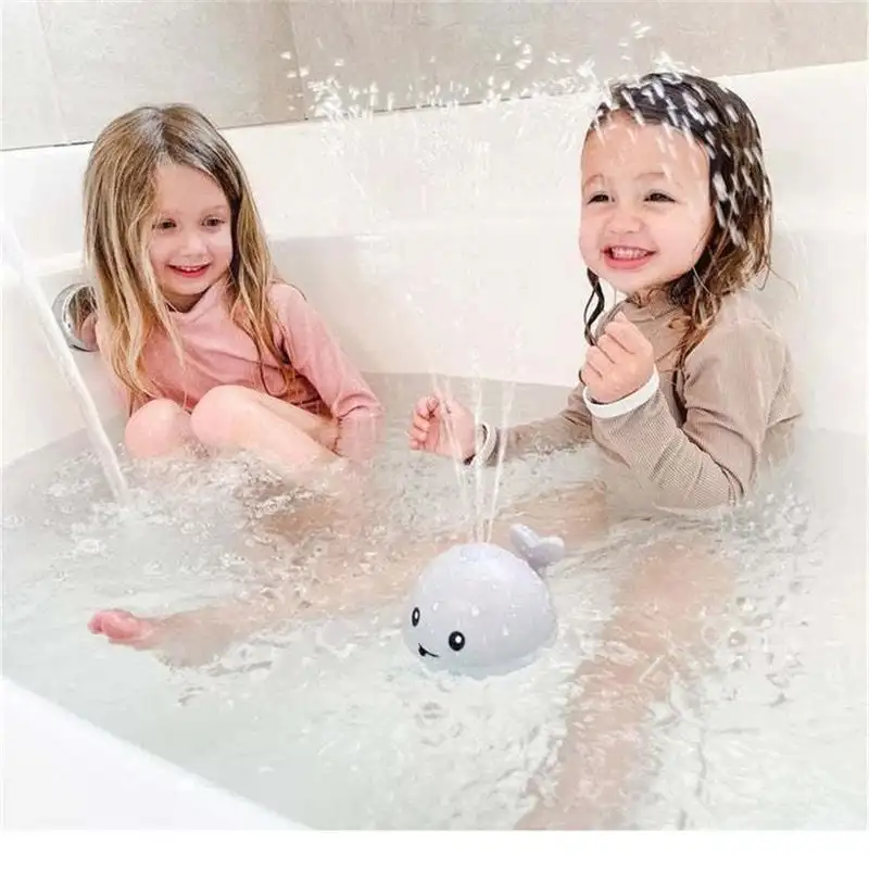 Bath Toys For Kids Light Up Whale Spray Water Bathtub Toys For Baby  Electric Cartoon Pool Bathroom Tub Toddler Toy Baby Gifts - Bath Toy -  AliExpress