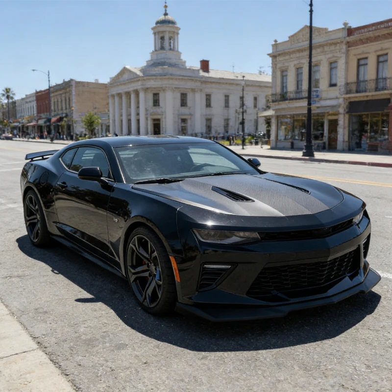 쉐보레 카마로 2015 2016 2017 2018 2019 2020 2021 2022 2023 자동차 프론트 범퍼 스포일러 립 스플리터 장식 키트