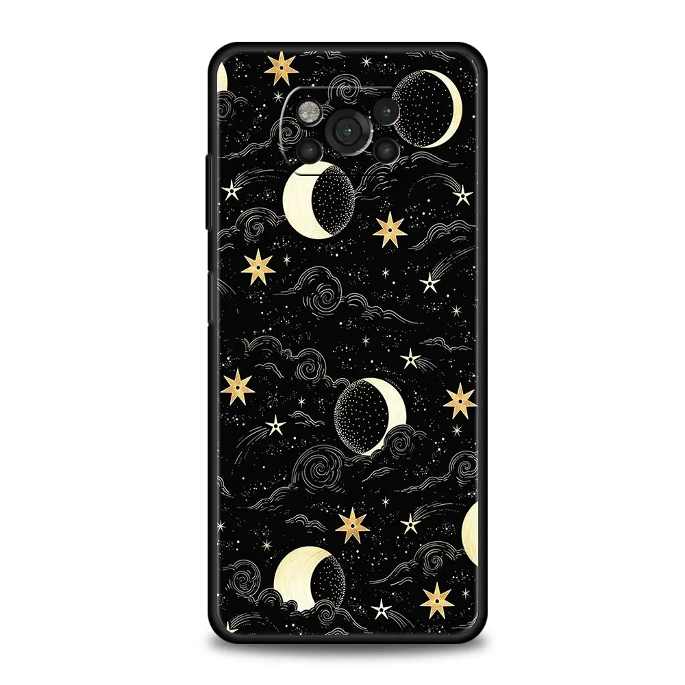 Sun Moon Angel Eyes Artistic Phone Case - Elegant and Durable Design