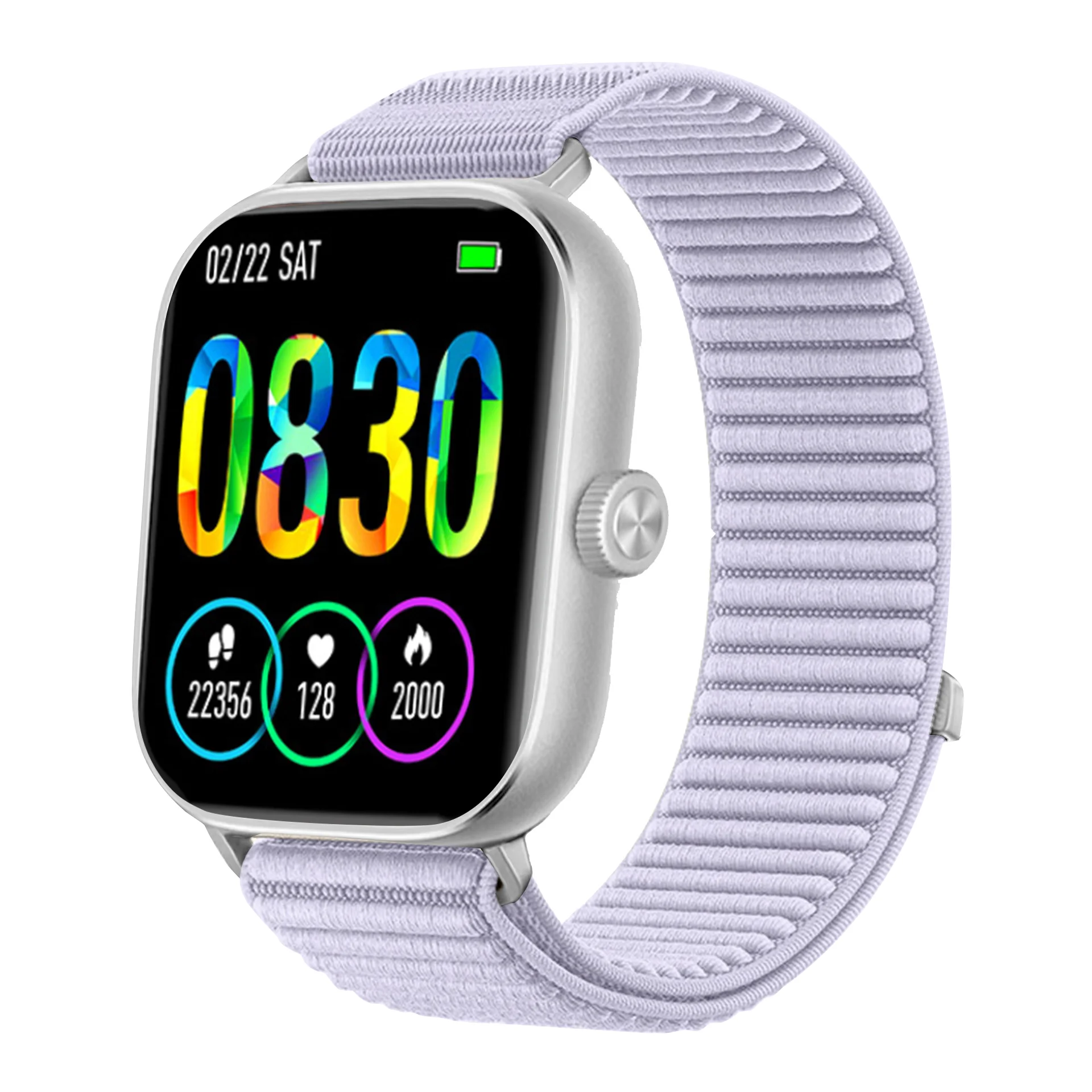Breathable Nylon Loop Watch Strap - Simple Style