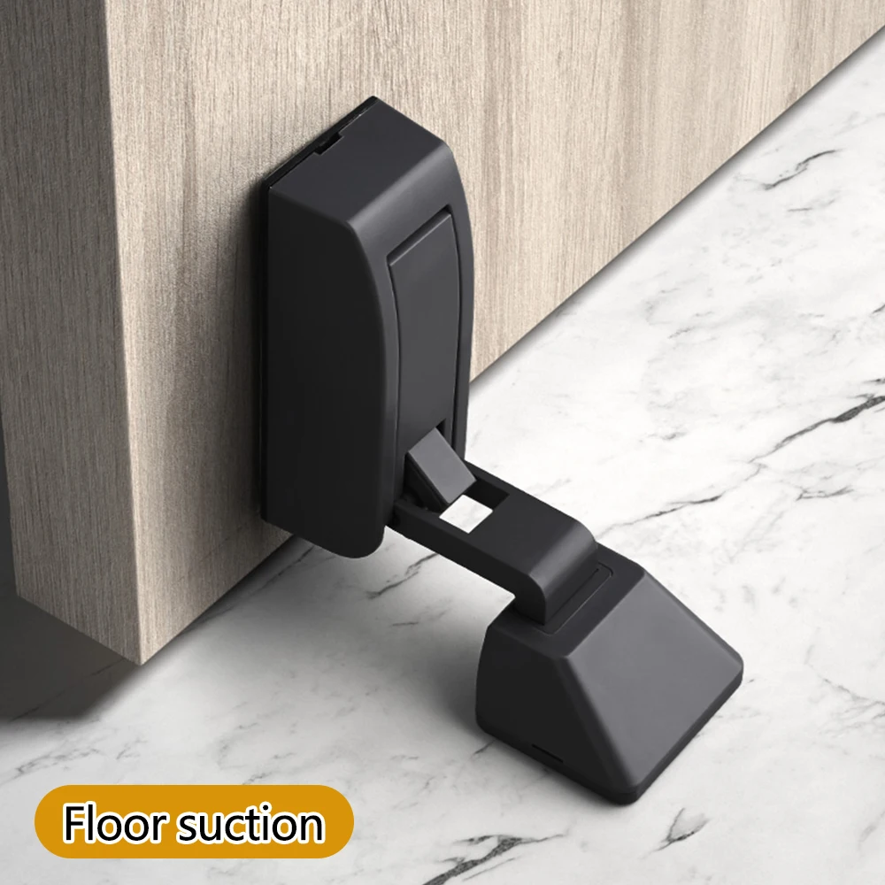 Door stopper zinc die Anti-bump buffer Panel retainer Door sucker clip Wedge Restrictor Switching device Furniture hardware