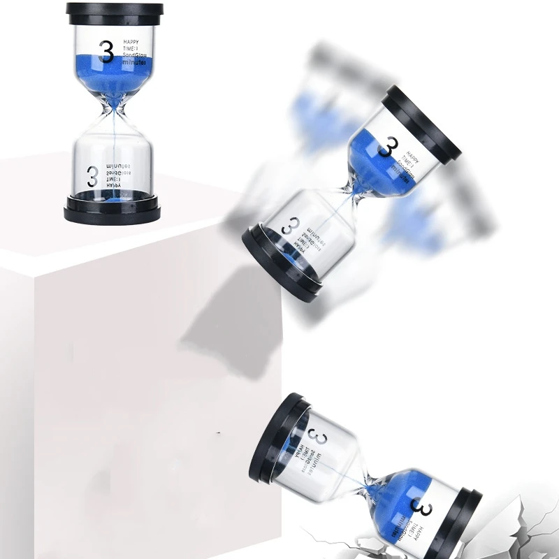 Hourglass Minutes Sand Watch Sandglass Timer Watch Clock 6/1PCS 1/3/5/10/15/30 Gift Children Sand Timer Hour Home Decoration