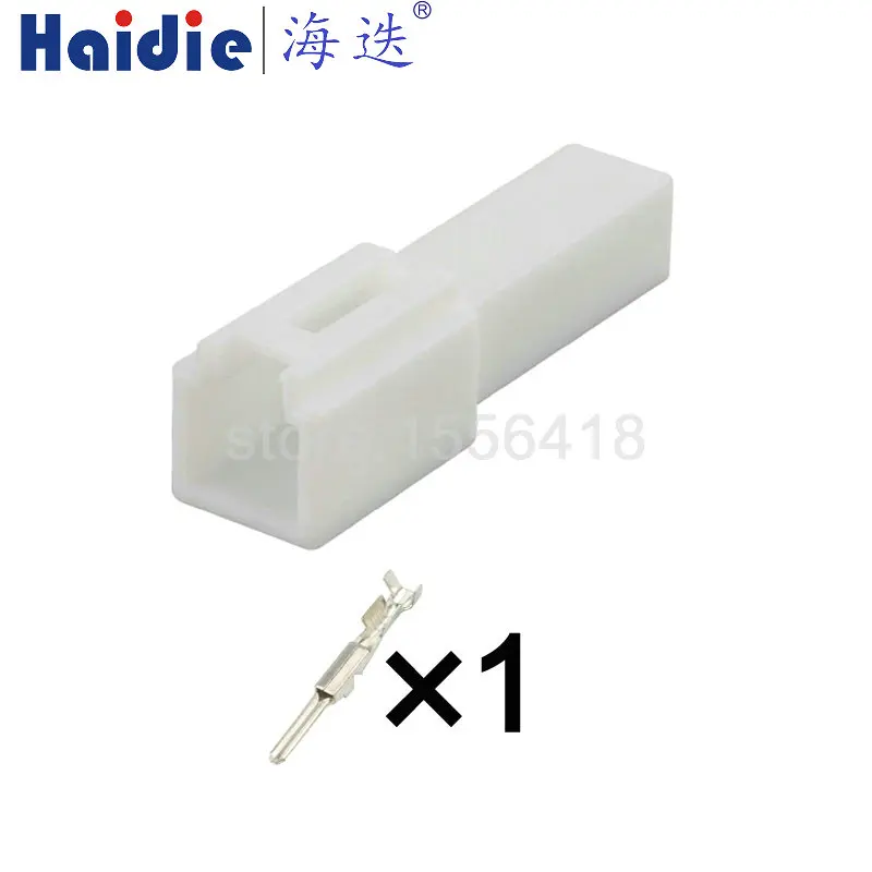 

1pin plug 7282-1010 wiring unsealed electrical connector MG641197 MG 641197 with terminals