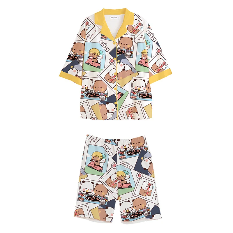 Bubu Dudu Cartoon Pyjama Set - Weiches Schlafzeug Für Kinder & Erwachsene