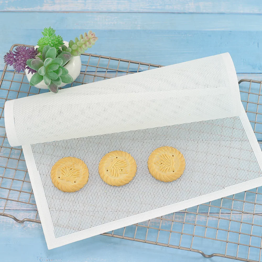 

Коврик для выравнивания печенья, сетчатый силиконовый коврик для выпечки, устойчивый к высоким температурам, плоский антипригарный бытовой инструмент для печенья, Аксессуары для выпечки