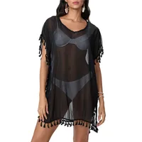 Women Beach Cover Up Lace Hollow Crochet Swimsuit Beach Dress Women 2025 Summer Cover-Ups Bathing Suit Ladies Beach Wear Tunic - Image 2