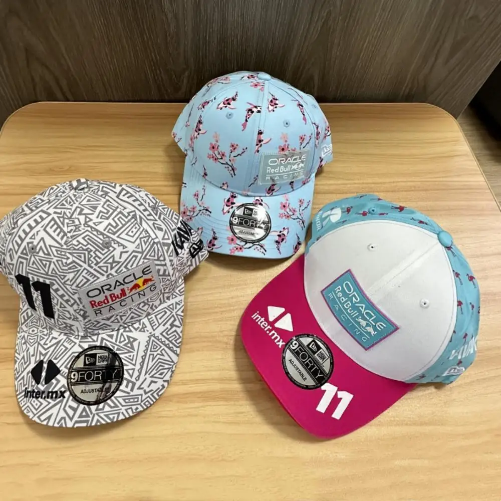 Latest 3 styles Red Bull hat Outdoor sports hat Red Bull hat Red Bull hat Red Bull baseball cap Adjustable Red Bull sun hat 2