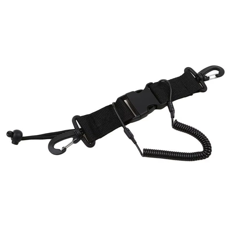 Scuba Diving Dive Anti Fall Rope Canoe Camera Lanyard Quick Release Buckle Clips Kayaking Swimming Sports Accessory