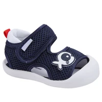 Baby Boys Girls Summer New Sandals Rubber Soled Non-slip Soft Bottom Velcro Toddler Shoes 2