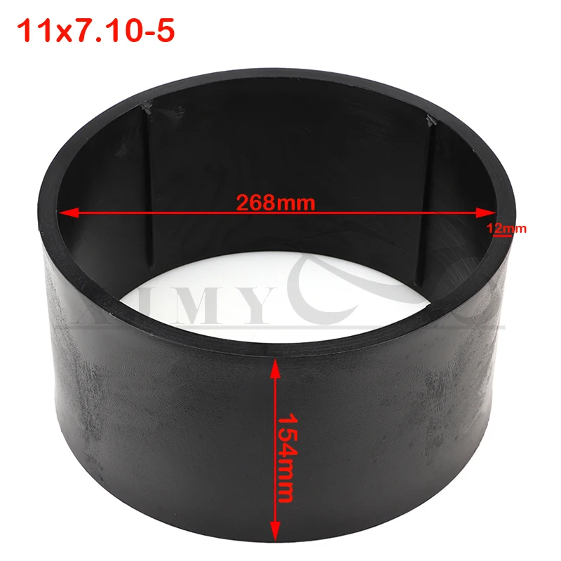 Gas Powered Kart 10x4.50-5 11x7.10-5Inch Plastic Wheel Replacement PVC Tire Rim Scooter Sleeve Drift Trike Street Wheel