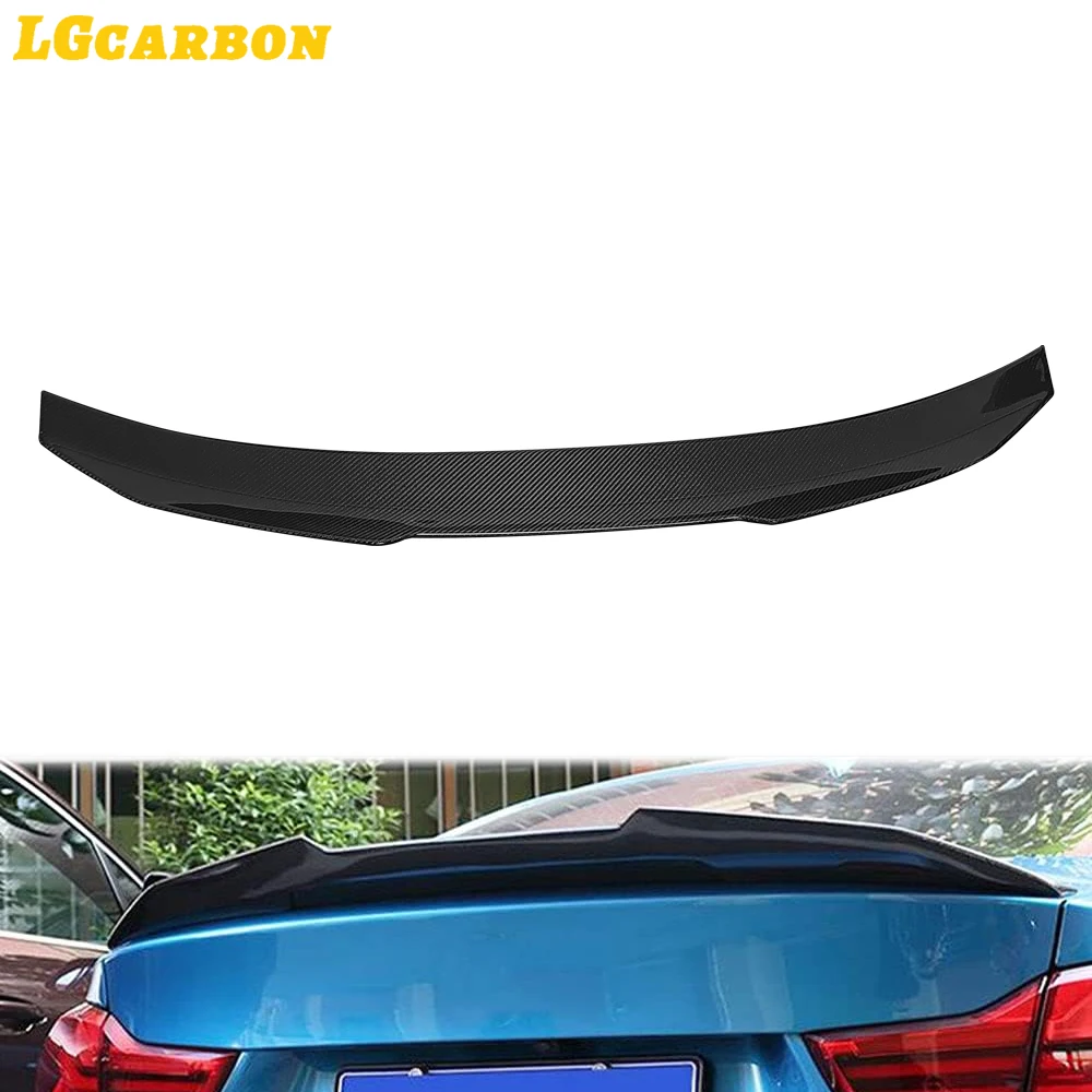 

LGcarbon For BMW 4 Series G22 Coupe/G82 M4 PSM Style Real Carbon Fiber Material Rear Spoiler Trunk wing 2020-2024