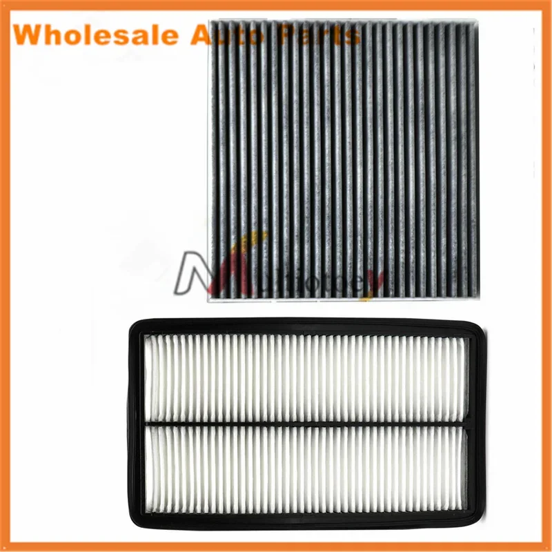 2P 80292-SDG-W01 80292-SDA-A01 Combo Set Engine Cabin Pollen Air Filter For Honda Pilot 2009-2015 Odyssey 05-10 Acura MDX 07-09