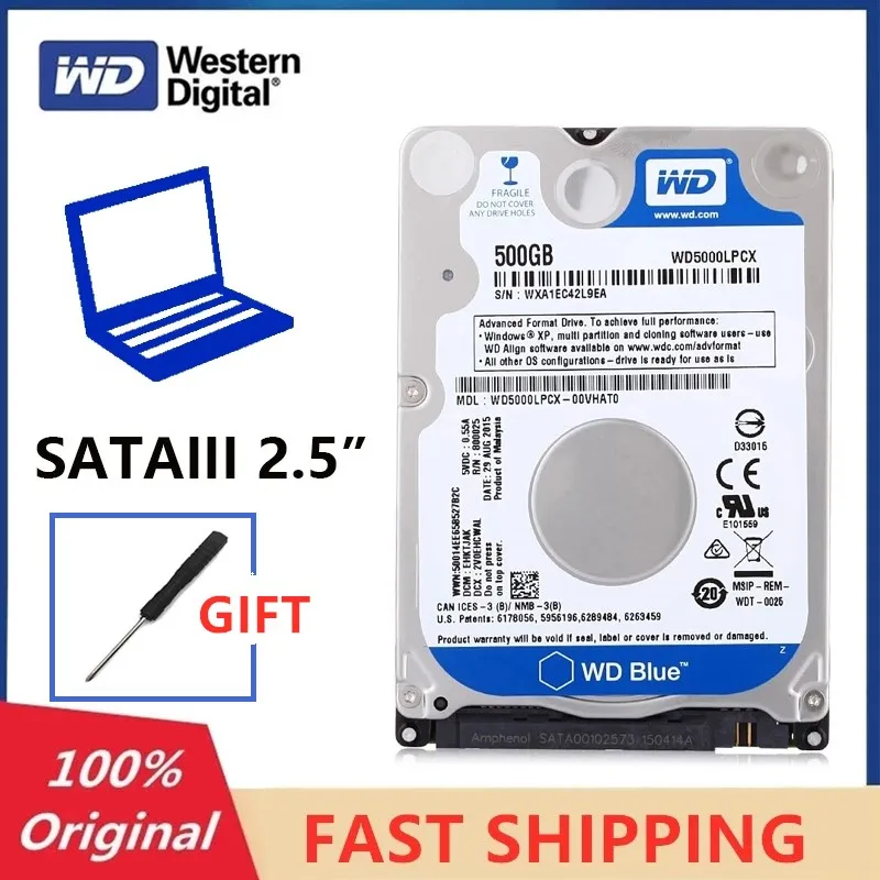 Western Digital Wd Blue 500gb 2.5