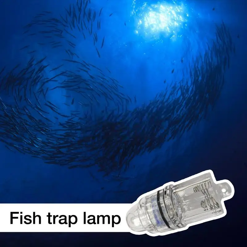 LED Fishing Lights Deep Drop LED Fish Trap Lamps Decorative Light  Underwater Fish Finder Lamp For Shrimp Prawns Squid And Fish - AliExpress