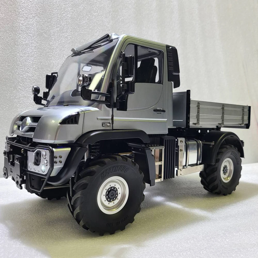 RC 1/10 Climbing Car U423 Full Metal Frame CNC Rear Bucket Injection Molding Head Can Highly Simulate Sound and Light RTR 3